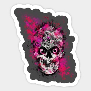 Skull halloween Sticker